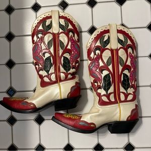 Custom Cowboy Boots - Size 7/7.5